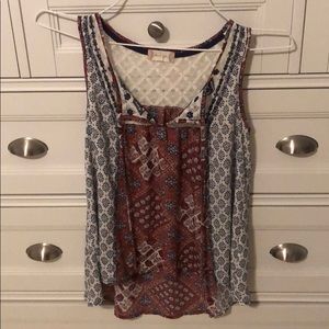 Patterned Tank top